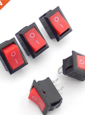 5pcs 2 Pin 2 Boat Rocker on-off Switch Push Button Switch 10