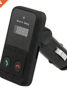 Bluetooth Wireless Car Kit Handfree LCD FM Transmitter Dual