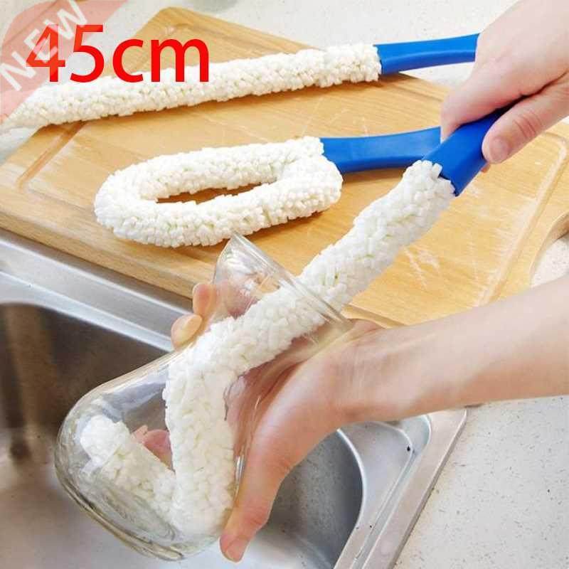 Long Handle Multi-function Sponge Cleaner Brush Foam Wine De