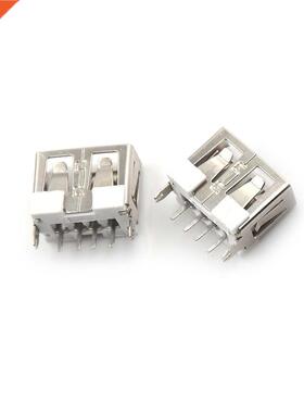 20Pcs USB-A type Vertical 2.0 4pins Durable USB Type A Femal