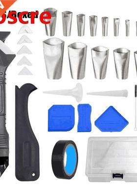 32Pcs Metal Scraper Caulking Finisher Silicone Sealant Nozzl
