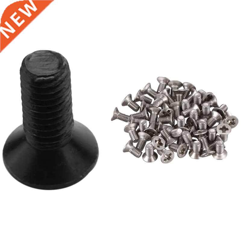 50Pcs M3x6 mm Slotted Phillips Countersunk Screw Machine Scr