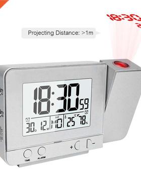 Alarm clock digital clock Projection Alarm Clock with Thermo