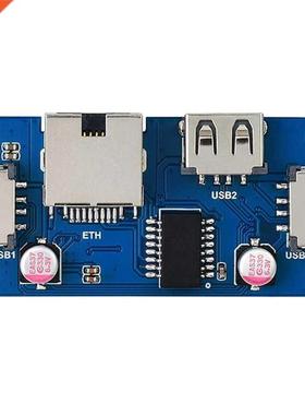 Waveshare USB 2.0 RJ45 Fast Ethernet Hub Module HAT Interfac