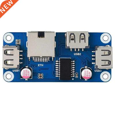 Waveshare USB 2.0 RJ45 Fast Ethernet Hub Module HAT Interfac