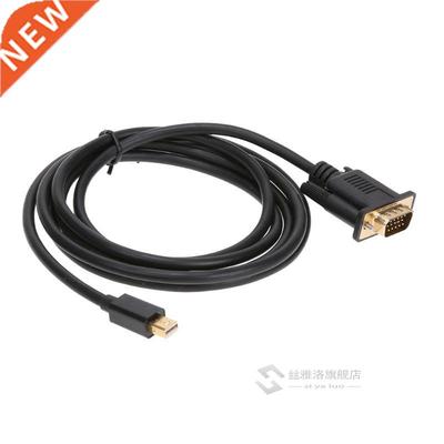1.8m Thunderbolt Mini Display Port to VGA Converter Adapter