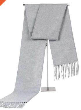 2022 New Business Casual Men's Scarf Warm Winter Long Faux C