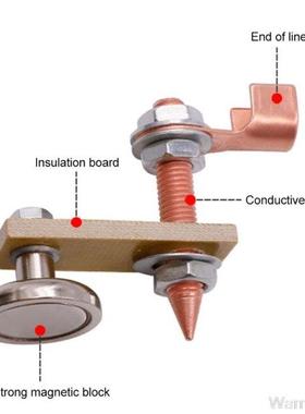 Magnetic Spotter Connector Car Dent Repair Spare Parts Weldi