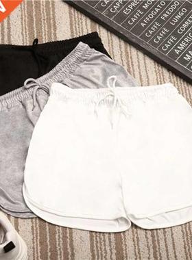 Women Shorts Casual Patchwork Fitness Workout Short Pants Su