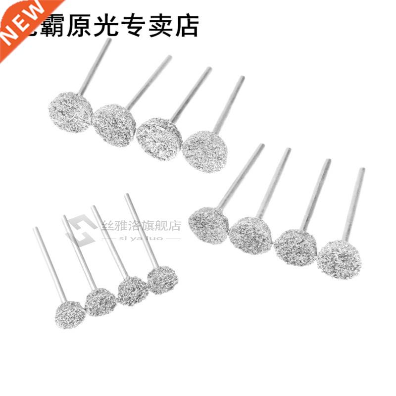 12Pcs Diamond Cutting Grinding Head Mounted Points 3mm Shank