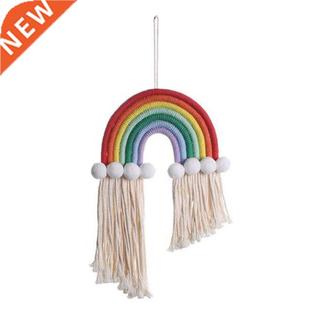 Rainbow Hanging Decor Macrame Home Decoration Accessories No