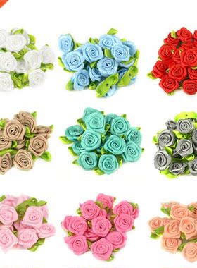 50pcs/lot 2CM Artfcal Slk Mn Rose Flower Heads Make Sa