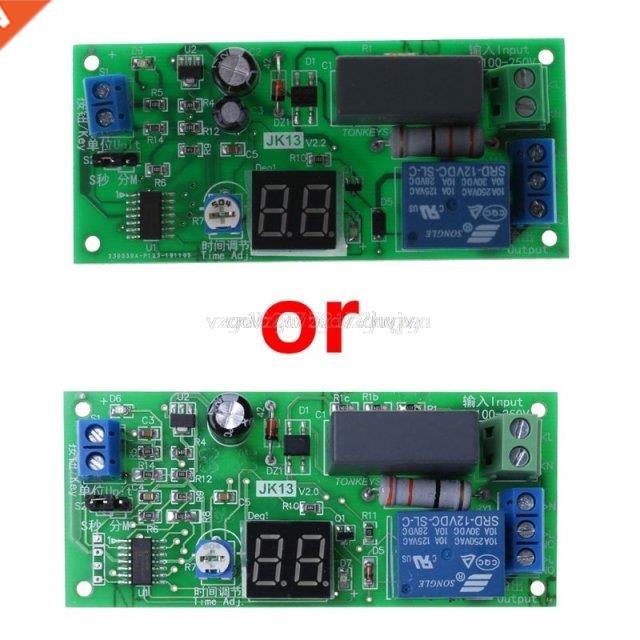 AC220V Delay Timer Switch Turn Off Board 0 Seconds-99 Minute