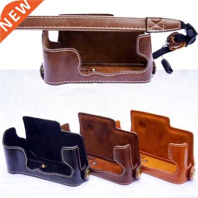 PU Leather Camera Bag Case For Fujifilm FUJI XE X E Batte
