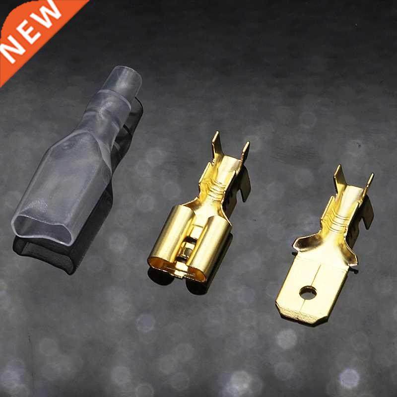 200PCS/100Pairs Male/Female Spade Crimp Terminals Electrical