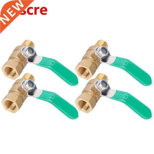 Female Thre Water 4in Valve Ball Pipe Male 4pcs Brass
