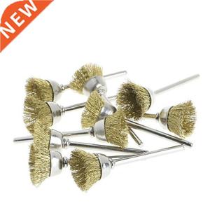 Brushes 18mm Rotary Grinder For Wheel Wire Brass 10Pcs New