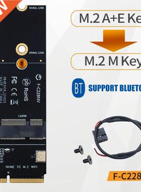 NGFF M.2 A/A+E Key Slot to M.2M Key PCIe PCI Express WiFi Ca