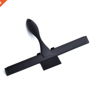 Shower Squeegee Stainless Steel Matte Black Squeegee for Bat