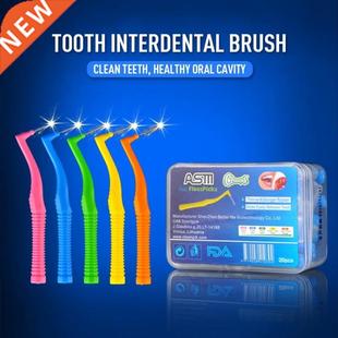 Toothpick Interdental-Brushes Teeth-Whitening L-Shape Oral-C