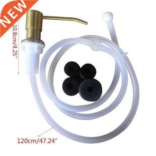 1Set Stainless Steel Sink Liquid Soap Dispenser Lotion Pump