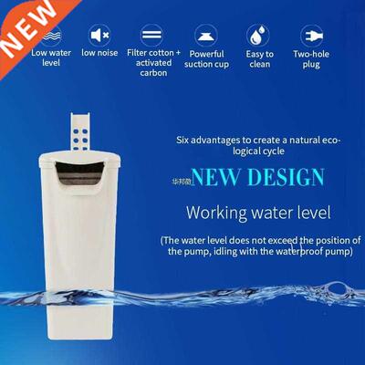 Large Capacity Aquarium Turtle Tank Fish Tank Oxygen Pump Bu