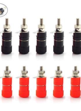 10pcs m Banana Plugs Postng Connector Splce Termnals Fo