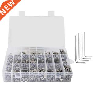660 PCS Nut And Bolt Assembly, 304 Stainless Steel Precision