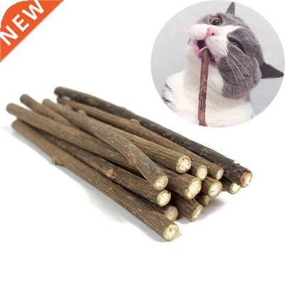 15&20pcs Natural Catnip Pet Cat Molar Toothpaste Stick M