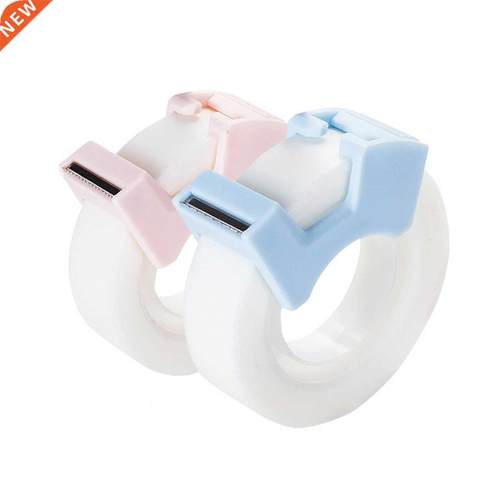 2pcs School Sttionery Hnde With Cutter Office Dispenser