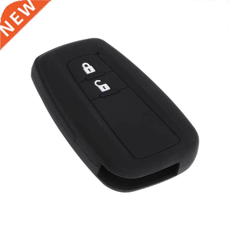 2 Buttons Silicone Car Key Fob Case Cover Holder For Toyota