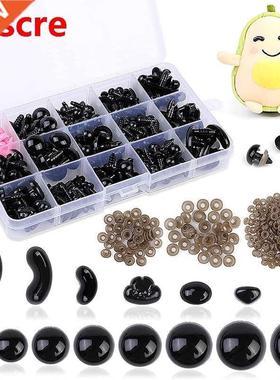 586Pcs Plastic Safety Eyes And Noses For Stuffed Animals DI