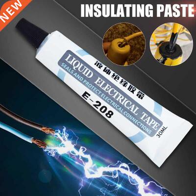 Liquid Electrical Tape Black/Gray 1 Oz Tube Insulation Wate