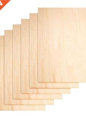 10Pcs House Wooden Crafts Plywood Sheets DIY Decro Wood Chip