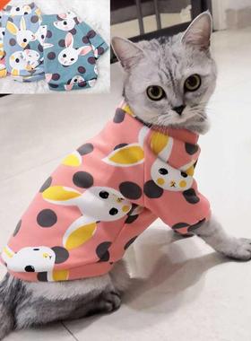 Sweet Pet Clothes for Cats Winter Warm Cat Costume Katten Go