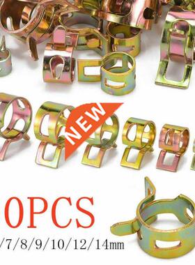 80Pcs 5/6/7/8/9/10/12/14mm Spring Clip Vacuum Fuel Line Hose