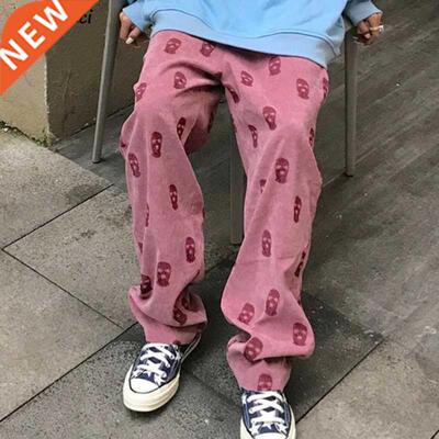 Pants Women Summer Ladies Full Length Trousers Loose High Wa