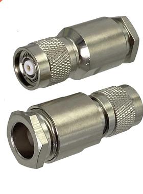 1pcs RP TNC Male Jack Connector Clamp RG8 LMR400 RG21 RG214