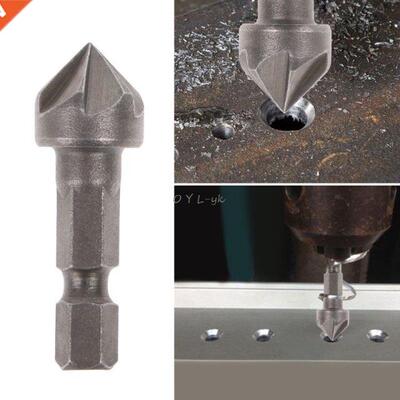 6 Flute Countersink Drill Bit 90 Degree Point Angle Chamfer