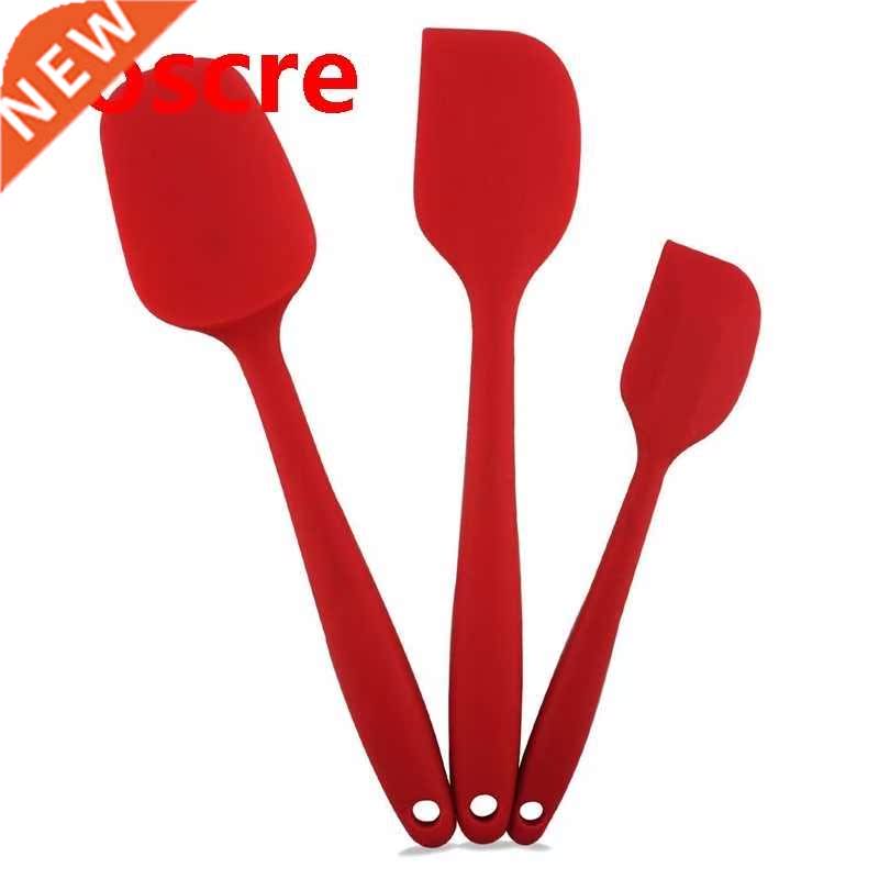 3PCs Heat Resistant Baking Spatulas Flipping Non-Stick Silic