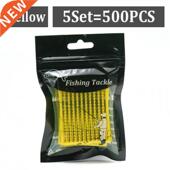 lure hair stop Carp dumbel bie fishing rig 5Set=500PCS small