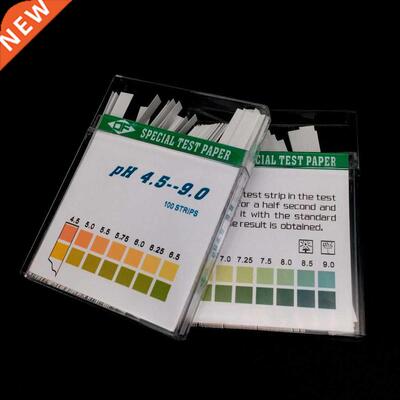 100pcs PH Test Strips Litmus Paper PH4.5-9.0 Alkaline Acid T