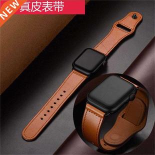 Strap For 44mm Leather VIOTO 42mm Band Watch Genuine Apple