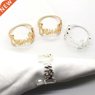 Table Napkin Decor Your Wedding Meal for Enjoy Ring