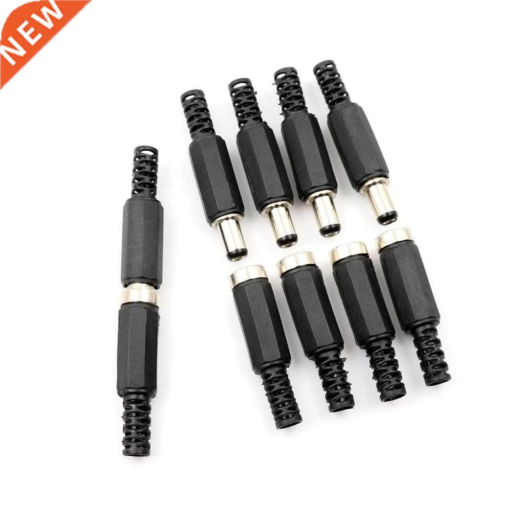 10pcs Female Plug And Male Plug 5.5x2.1mm 12V/A DC Power F