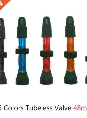 1 PCS 48mm Bicycle Tubeless Presta Valve for Road Bike MTB T