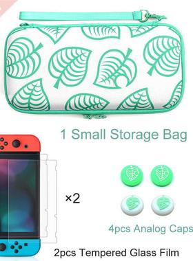 *7 in 1 Animal Crossing Theme Nintendoswitch Storage Case +
