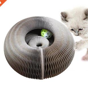 Furni Cardboard for Ball Toy Resistant Wear Scratch Cat