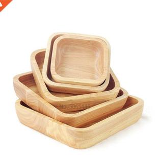 Bowl Large Square Small Set Wood Salad 1Pc Sizes