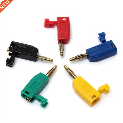 5Pcs 5 Colors 2mm Banana Plug Connector Jack For Speaker Amp